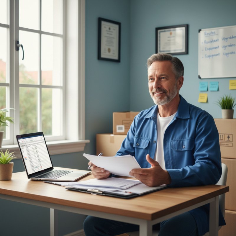 Planification de la retraite pour déménageur indépendant