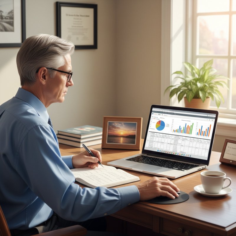 Dentiste libéral préparant sa retraite et optimisant sa fiscalité