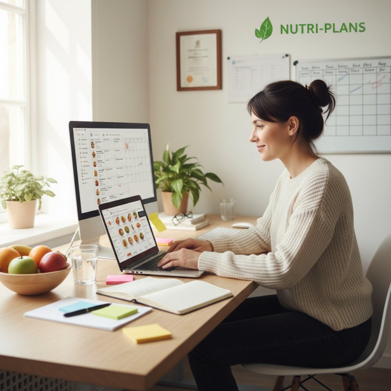 Nutritionniste TNS préparant sa retraite grâce à un contrat PER