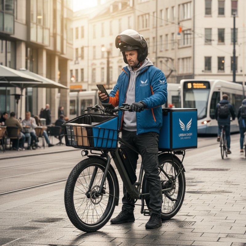Mutuelle TNS pour livreur indépendant à vélo.