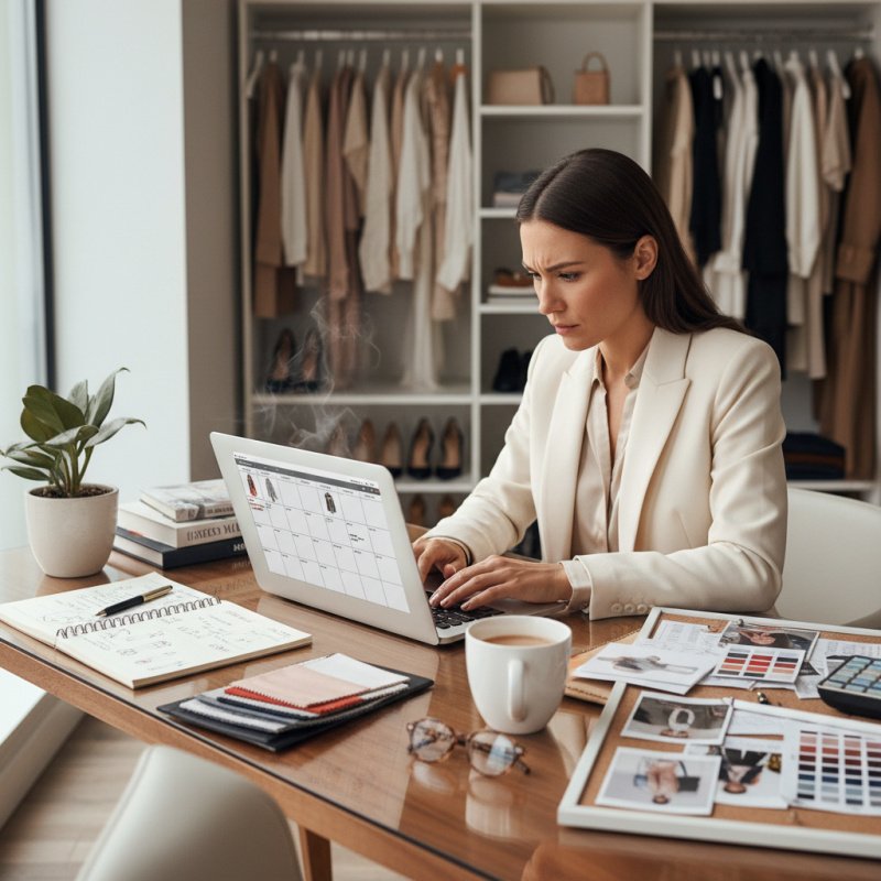 Conseiller en style indépendant comparant les contrats de prévoyance et retraite en ligne sur son ordinateur.