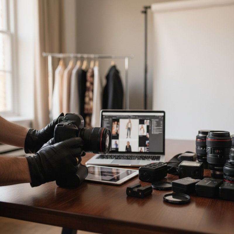 Assurance RC Pro et matériel pour photographe de mode