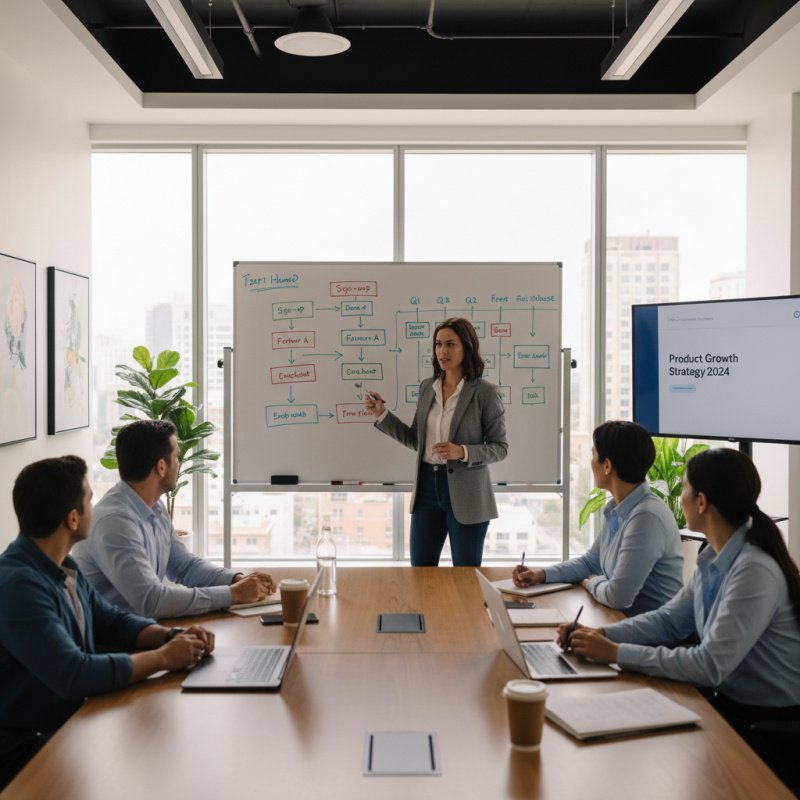 Product Manager indépendant planifiant sa stratégie de protection sociale TNS.