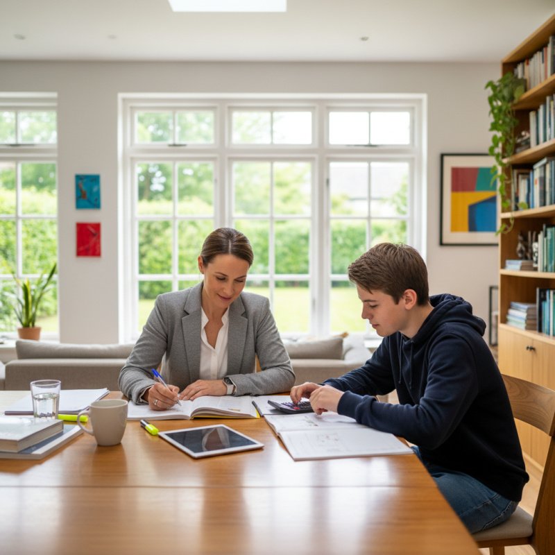 Assurance TNS pour professeur particulier donnant un cours à domicile.