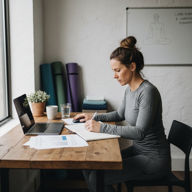 Comparaison des contrats d'assurance TNS pour enseignant de yoga.