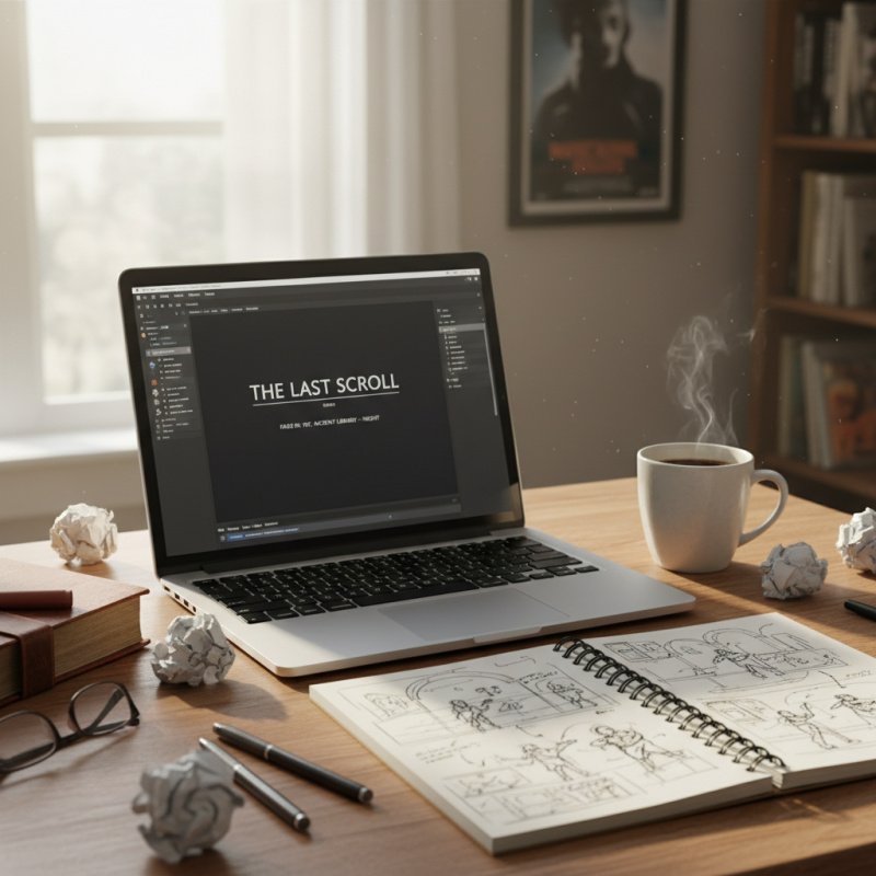 Mutuelle santé pour scénariste TNS protégeant sa créativité.