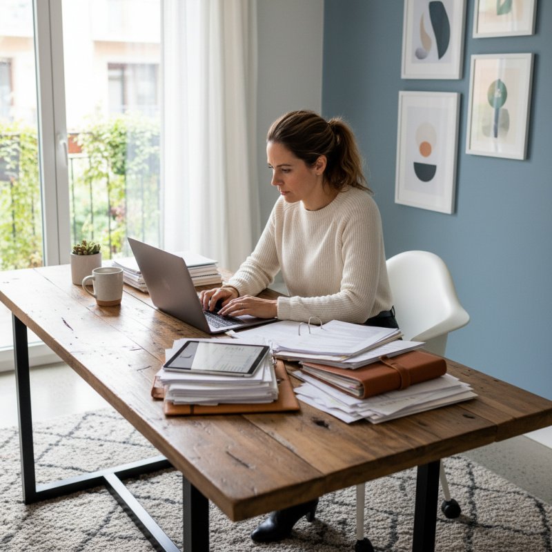 Mutuelle santé pour secrétaire indépendant travaillant à domicile.