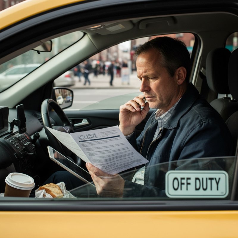 Optimisation des assurances professionnelles pour taxi.