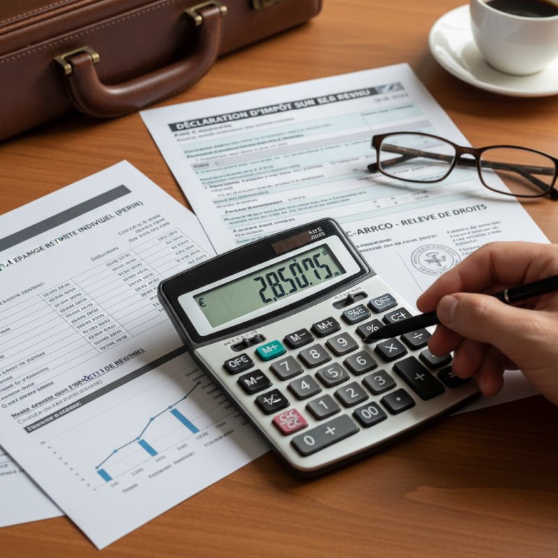 Calcul des plafonds de déduction fiscale de la loi Madelin pour 2025.